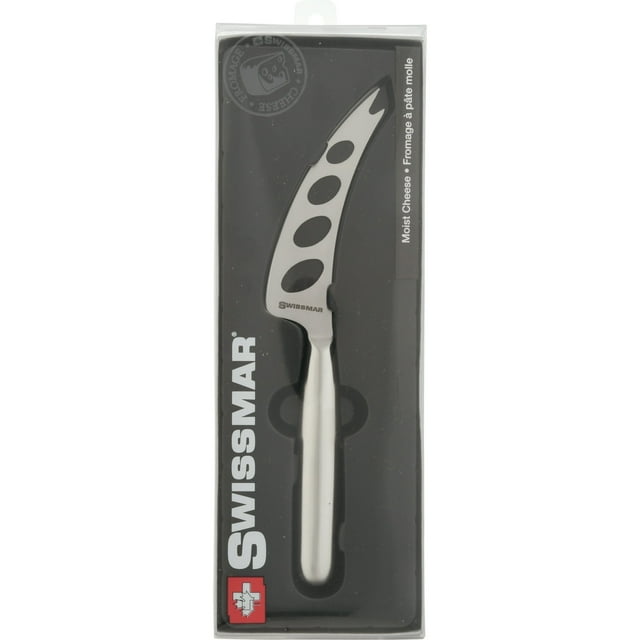 Swissmar Couteau à Fromage, Fromage Humide, Acier Inoxydable