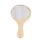 thumbnail image 1 of EeaseMX espejo de mano con marco de madera, espejo de maquillaje para mujeres y niñas, color madera., 1 of 7