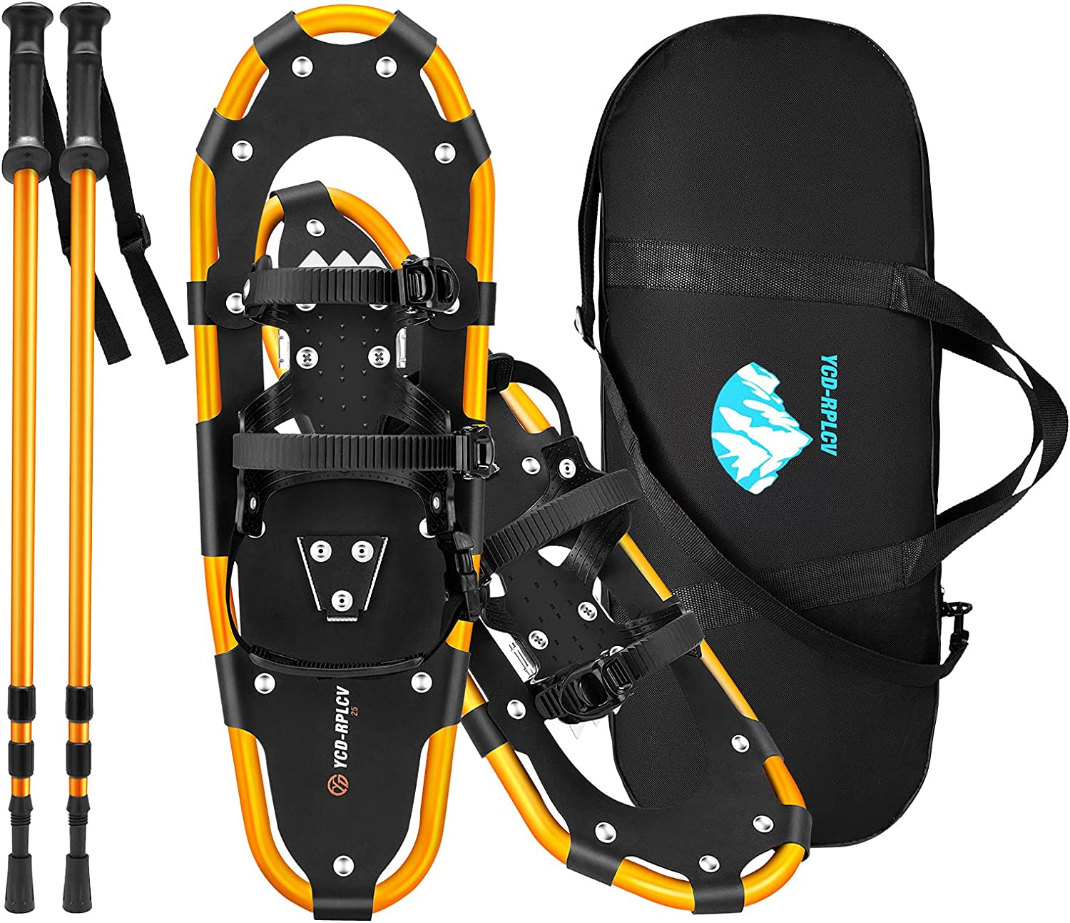 白 フリル付 WOLF ARMOR Lightweight Snowshoes for Men Women Youth Kids, Terrain  Snow Shoes with Trekking Poles, Carrying Tote Bag and Adjustable Ratchet  並行輸入品