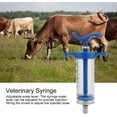 thumbnail image 3 of Reusable Animal Syringe Veterinary Syringe Plastic Steel Syringe 50ml For Animal Agricultural Poultry Equipment, 3 of 5