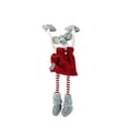 thumbnail image 3 of Northlight 20" Red and Gray Merry Mouse Hanging Mantle Christmas Decor, 3 of 3