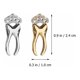thumbnail image 4 of 4 PCS Brooch Golden Forma de dientes Broche Mini Aleación Broche Silver Broche Decoración, 4 of 6