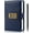 Dark Blue, variant on Journal with Lock, Diary with Lock 192 Pages, Password Notebook, Pen & Gift Box - Perfect for Men and Women - 4.3X 6.18in Brown Keep Your Secrets Safe