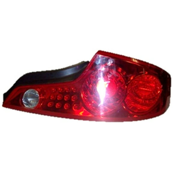 KAI New Standard Replacement Passenger Side Tail Light Assembly, Fits 2003-2005 Infiniti G35 Coupe