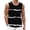 Black, variant on Men's Regular-Fit Sleeveless Tank Tops Workout T Shirt Black White Horizontal Stripe Sleeveless Summer Shirt for Everyday Wear Casual Summer Beach Tee Tops Grey L