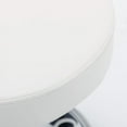 thumbnail image 5 of Paddie Swivel & Adjustable Stool Chair Salon Massage Stool Home Office, White, 5 of 8