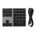 thumbnail image 1 of Teclado numérico Bluetooth ultradelgado de diseño simple a prueba de salpicaduras con tapetes antideslizantes, 1 of 8