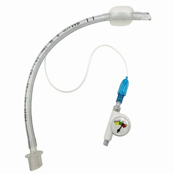 Endotracheal Intubation Balloon Pressure Gauge Saturation Detection Device Pet Animal Machine Accessories
