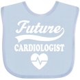 thumbnail image 3 of Inktastic Future Cardiologist Childs Medical Occupation Boys or Girls Baby Bib, 3 of 4