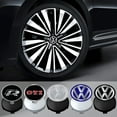 thumbnail image 2 of 56/60/63/65/68MM Auto Hub Caps Car Wheel Center Cover Hubcap Sticker Decoration Accessories for VW GTI R Badge Emblem 65MM VW-BL Sticker, 2 of 6
