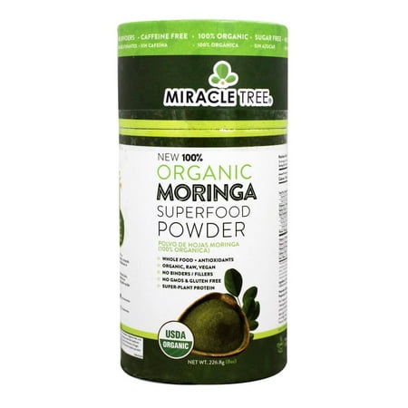 Miracle Tree 100 Organic Moringa Superfood Powder 226 8 Grams Walmart Canada