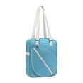 thumbnail image 1 of Funda para raqueta de raqueta,Raqueta deportiva Raqueta de tenis Funda para bolso de hombro,Bolso de transporte Correa Cremallera Damas Mujeres,Hombres Jóvenes Adultos Paletas de Pickleball, 1 of 7
