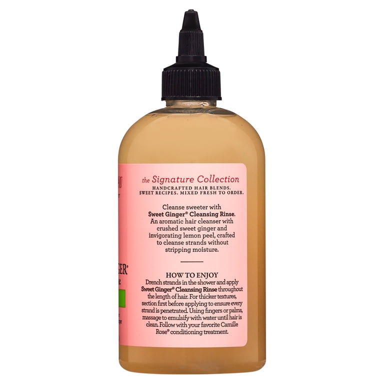 Camille Rose Sweet Ginger All Ages Cleansing Rinse with Ginger Root Aniseed  Oil 12oz - Walmart.com