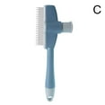 thumbnail image 1 of Pet Hair Removal Comb Flea Comb, 2025 New Cat Grooming Brush with Release Button M1V0, 1 of 9