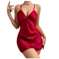 thumbnail image 1 of Chemises de Nuit Mi-Mollet, Mode Féminine Imprimée Sans Manches Décontractée, 1 of 6