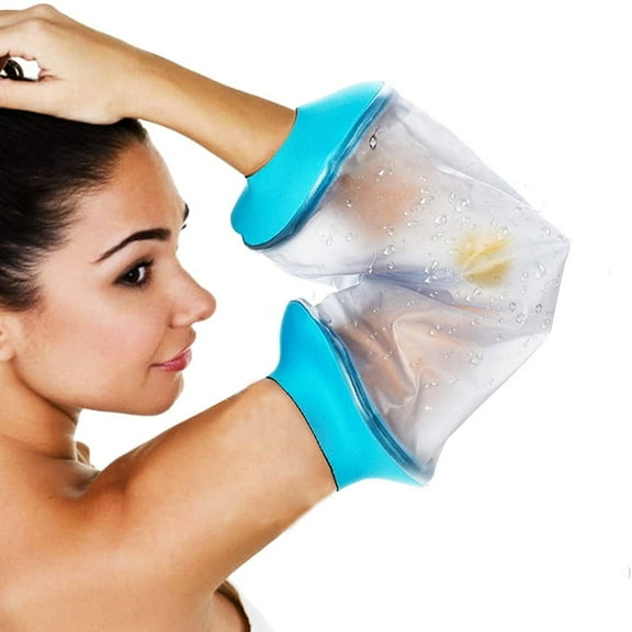 PICC Line Shower Cast Cover, PICC Line Sleeve Covers for Adult Upper Arm Elbow, TVTUTPWY Reusable Waterproof IV & PICC Line Protector for Infusion, Bandage, Wound