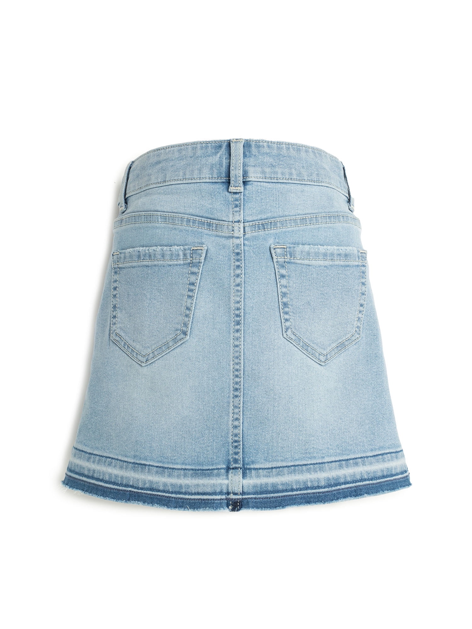 Wonder Nation Girls Denim Skirt, Sizes 4-18 & Plus