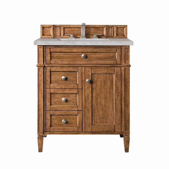 James Martin Vanities 650-V30-3Vsl Brittany 30" Single Basin Poplar Wood Vanity Set -