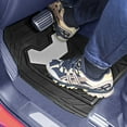 thumbnail image 3 of FH Group Universal Fit Bold Geometric Car Floor Mats with Trimmable Design  - Gray Full Set, 3 of 8