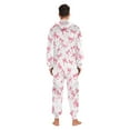 thumbnail image 7 of joogoo Pink Bows Unisex Adults Onesies Pajamas Jumpsuits L, 7 of 7