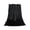 Black, variant on Black Throw Blanket, Soft Flannel Fabric, Warm Coral Fleece Material, Solid Color Fashion Blanket, Cozy Lightweight Blanket for Naps Couch Bed and Travel Use, 17.7*25.2in, Black