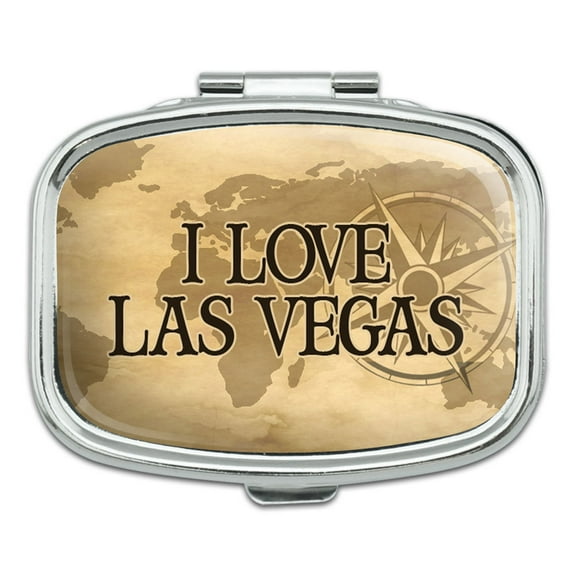 Places - Las Vegas - Rectangle Pill Box