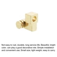 thumbnail image 4 of Unique Bargains Guitare Rouleau String Arbre Retenue String Guides Or pour Guitare Électrique Basse avec Vis 2pcs, 4 of 5