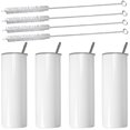 thumbnail image 1 of Sublimation Tumblers 20 Skinny Straight, Gobelet Mince en Acier Inoxydable pour Sublimation, avec Couvercle Jp, 1 of 5