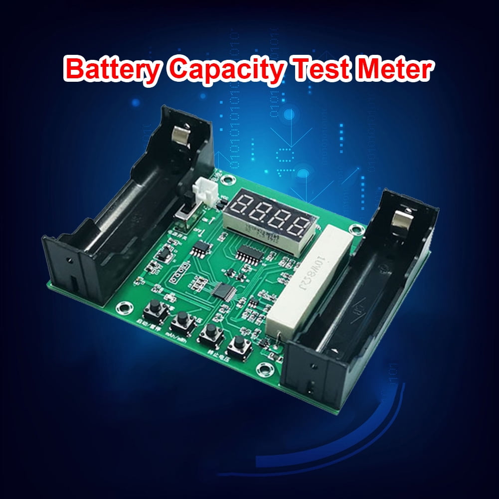 Battery Testers DC 512V Battery Capacity Tester MAh MWh for 18650