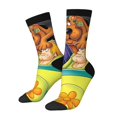 thumbnail image 2 of Lsque Scooby-Doo Printed Men's Crew Socks, Soft Durable Breathable Moisture-Wicking with Odor Control Cotton socks, 2 of 7