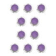 thumbnail image 1 of Toystoory Colgadores de plegables para bolsos Sujeta el bolso de forma segura mientras disfrutas de una comida o socializas Simple purple púrpura 10piezas, 1 of 6