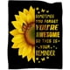 thumbnail image 1 of LHSHID Sunflower Butterfly You are Awesome Throw Blanket Sunflower Gifts for Women Inspirational Gift for Women Throw Blanket Mom Grandmother Wife Sister Daughter 30"x40", 1 of 7