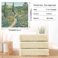 thumbnail image 6 of Yayeee 6 Pack Kitchen Dish Cloths for Washing Dishes Soft Absorbent Microfiber Towels, Garden Scene, 6 of 9