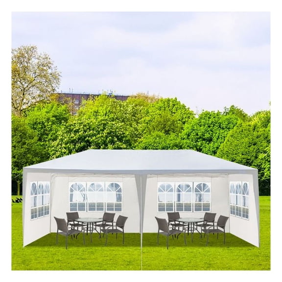 10x20 Outdoor Party Tent with Sidewalls, Waterproof Gazebo Canopy for Wedding Events