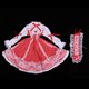 thumbnail image 4 of Ropa de Muñeca, Vestido de Encaje Y Diadema para Muñeca de 60 Cm Zulema Vestido de niña muñeca, 4 of 8