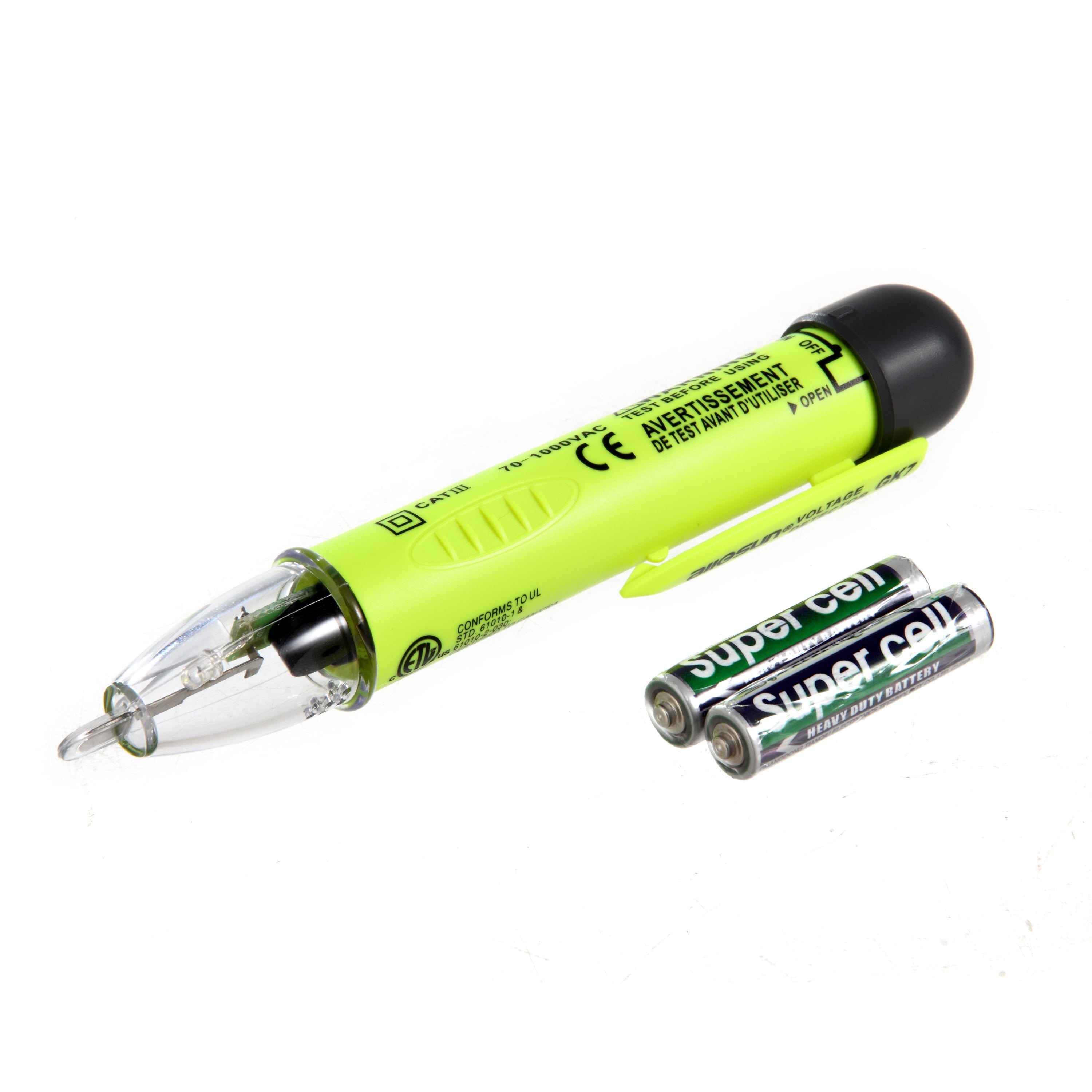 AC Electric Voltage Tester Non-Contact Pen Power Detector S3M9 Sensor S6S7