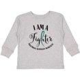 thumbnail image 3 of Inktastic Trigeminal Neuralgia Awareness I am a Fighter Boys or Girls Long Sleeve Toddler T-Shirt, 3 of 5