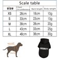 thumbnail image 3 of Pet sweater Pet clothes coat SECURITY printed security hoodie, 3 of 5