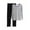 Black, variant on Pajama Set Men Comfy Fashion Pajama Solid Casual Round-Neck Long Sleeve Pants Set Sleepwear Pajama Sets Men Pjs Sets for Men Pajama Men Set Man Pajamas