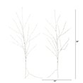 thumbnail image 2 of Nearly Natural 36in. Pre-Lit Artificial White Birch Branches with 150 Warm White LED Lights - Set of 2, 2 of 8