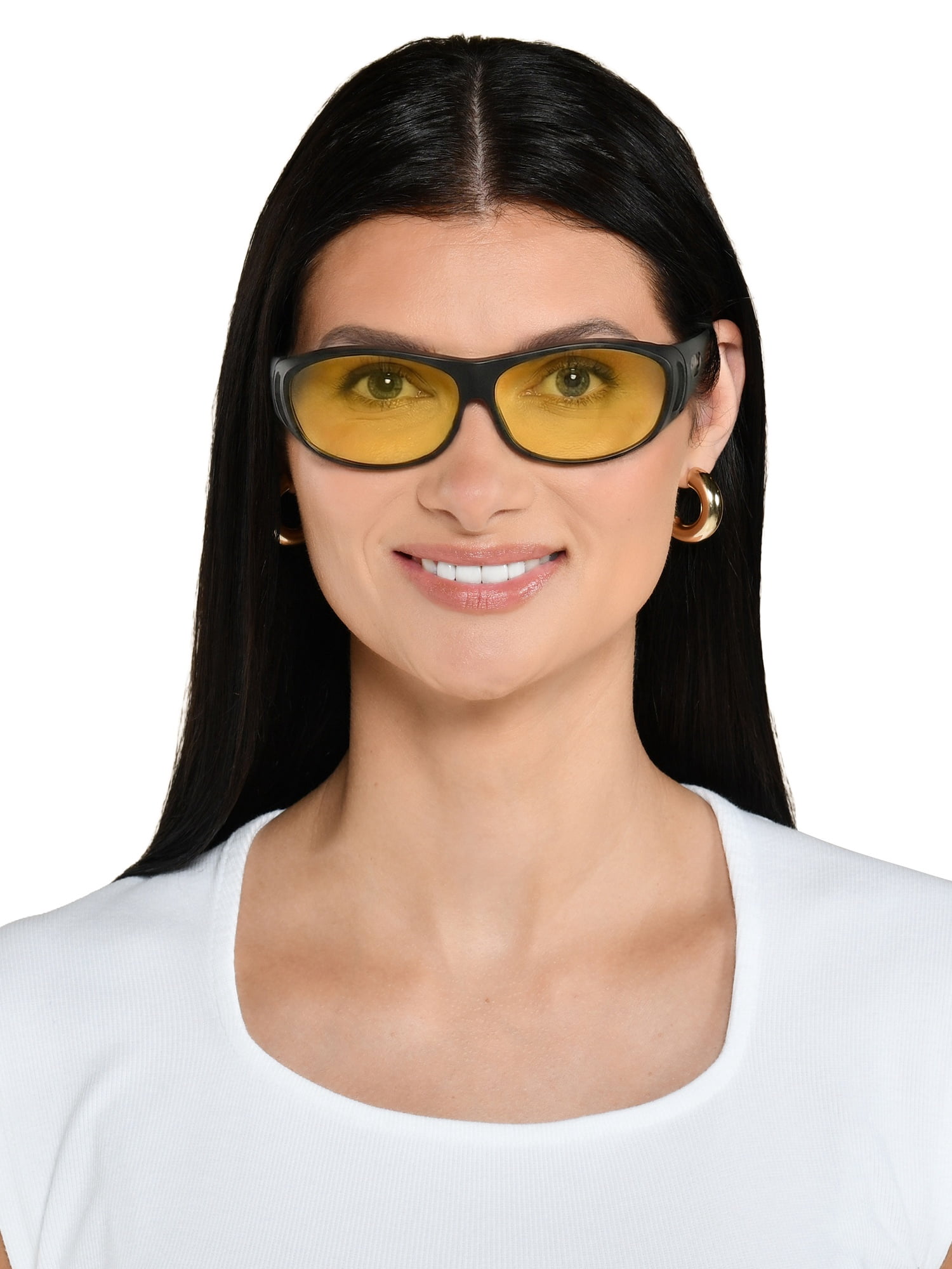 Foster Grant® Solar Shield® Arrowhead Fitsover Unisex Sunglasses