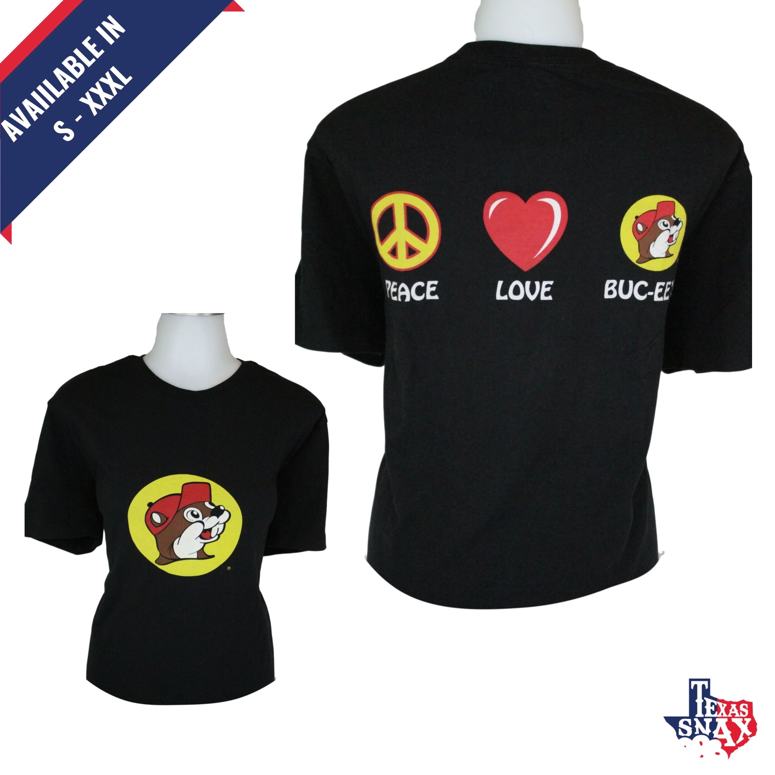 Bucee's Peace, Love, Bucee's Shirt