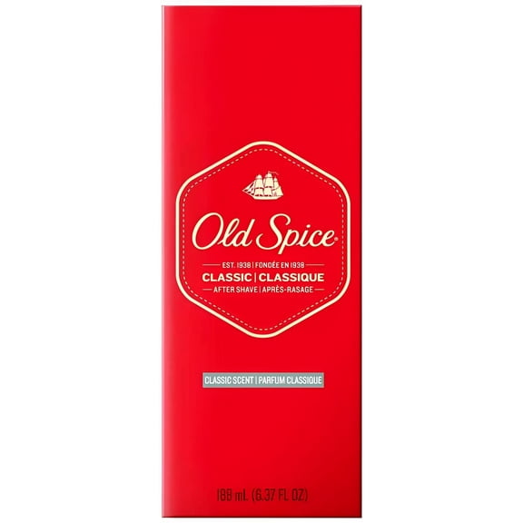 Old Spice Men's Classic Scent After Shave 6.37 Fl Oz (Pack of 3)