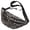 Black, variant on Uobin Unisex Leopard‑Print Fanny Pack, Water‑Resistant Multi‑Zipper Crossbody Chest Waist Bag, Adjustable Lightweight Sling Pouch for Casual Outdoor Daily Use