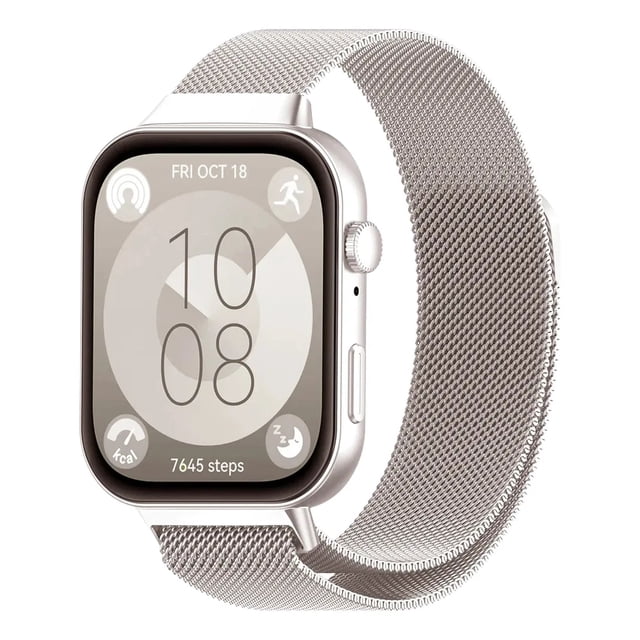 Correa Para Huawei Watch Fit 3/4, Acero Inoxidable, Resistente al Agua, Deportivo