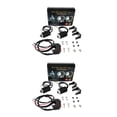 thumbnail image 3 of Sidaley Faro de coche, motocicleta, impermeable, foco LED, Mini lámpara de luz, camiones, SUV, accesorios universales, 2 luces/1 interruptor 2 luces/1 interruptor 2piezas, 3 of 6