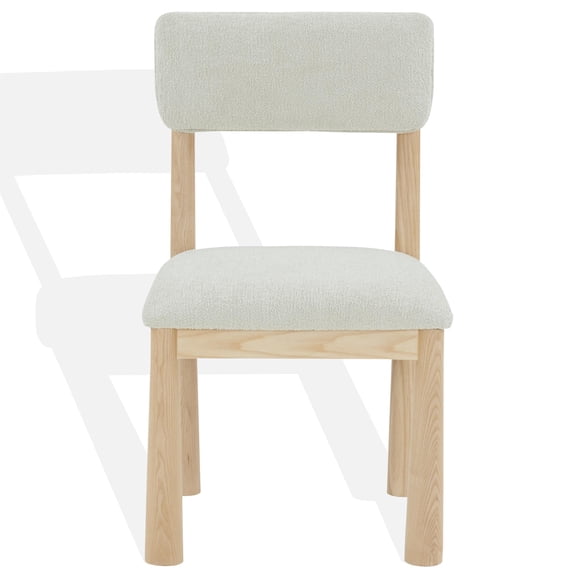 Safavieh Wrenley Wood Dining Chair in Taupe / Natural