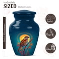 thumbnail image 2 of JAGASY Sparrow Adult Human Urn for Ashes, Little Memorial Moon Urns for Wife, Keepsake Blue Urn for Husband, Little Funeral Urns for Adult Man and Women, 3 Inch, 2 of 7