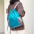 thumbnail image 3 of Oxford Basketball Bag High-Capacity Drawstring for Outdoor Sports (Blue), 3 of 6