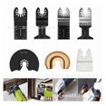 thumbnail image 4 of Outil Multifonction Lames de scie Accessoires Kit?25 Pcs Accessoires d'outils Oscillants Multifonctions Lame de scie universelle pour Fein Multimaster,D, 4 of 5